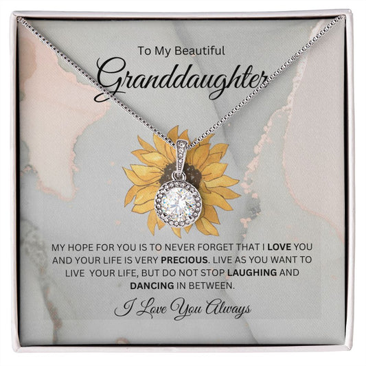 Eternal Hope Necklace For Granddaughter