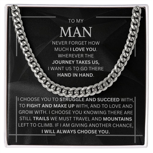 Cuban Link Chain For Man