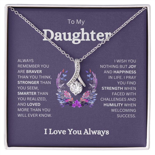 Alluring Beauty Necklace For Daughter