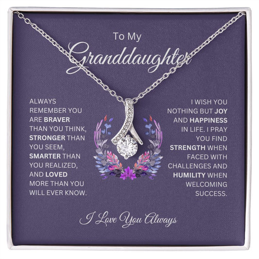 Alluring Beauty Necklace For Granddaughter
