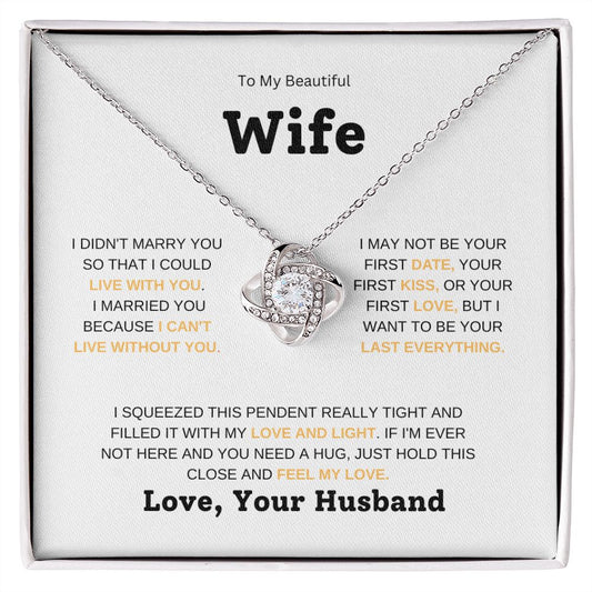 Love Knot Necklace For Wife