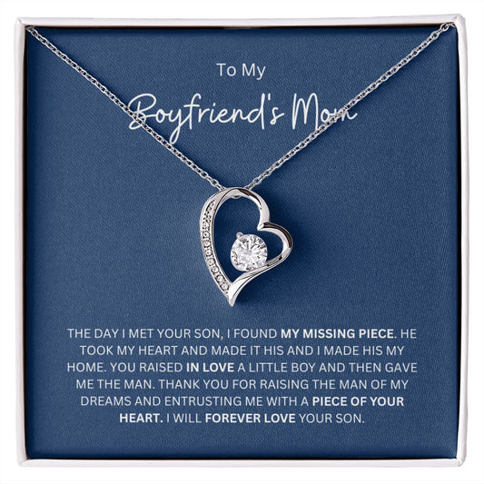 Forever Love Necklace For Boyfriend' Mom😍