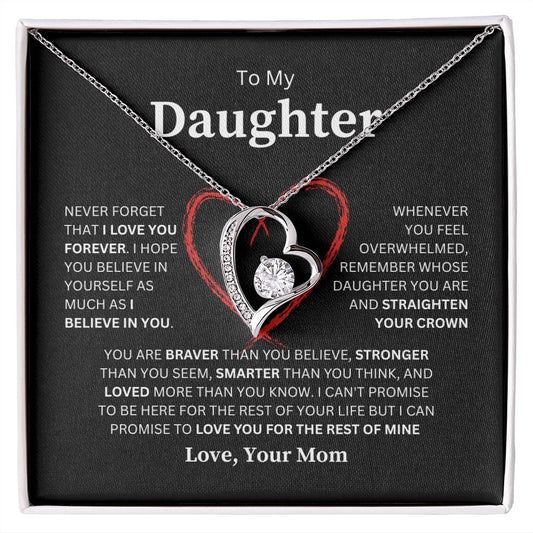 Forever Love Necklace For Daughter