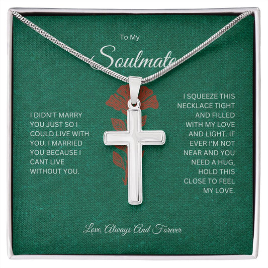 Stainless Cross Necklace For Soulmate😍